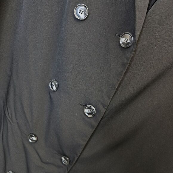 Forever 21 Plus Women's 2X Black Double-Breasted Short Sleeve Blazer Dress - Picture 5 of 14